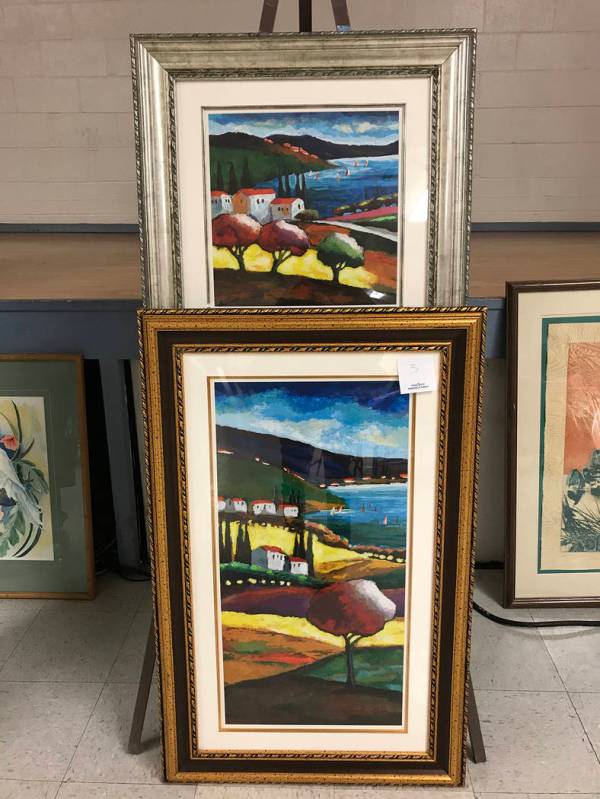 Robin Hebrock/Pahrump Valley Times In addition to artwork for sale, the Pahrump Arts Council's ...