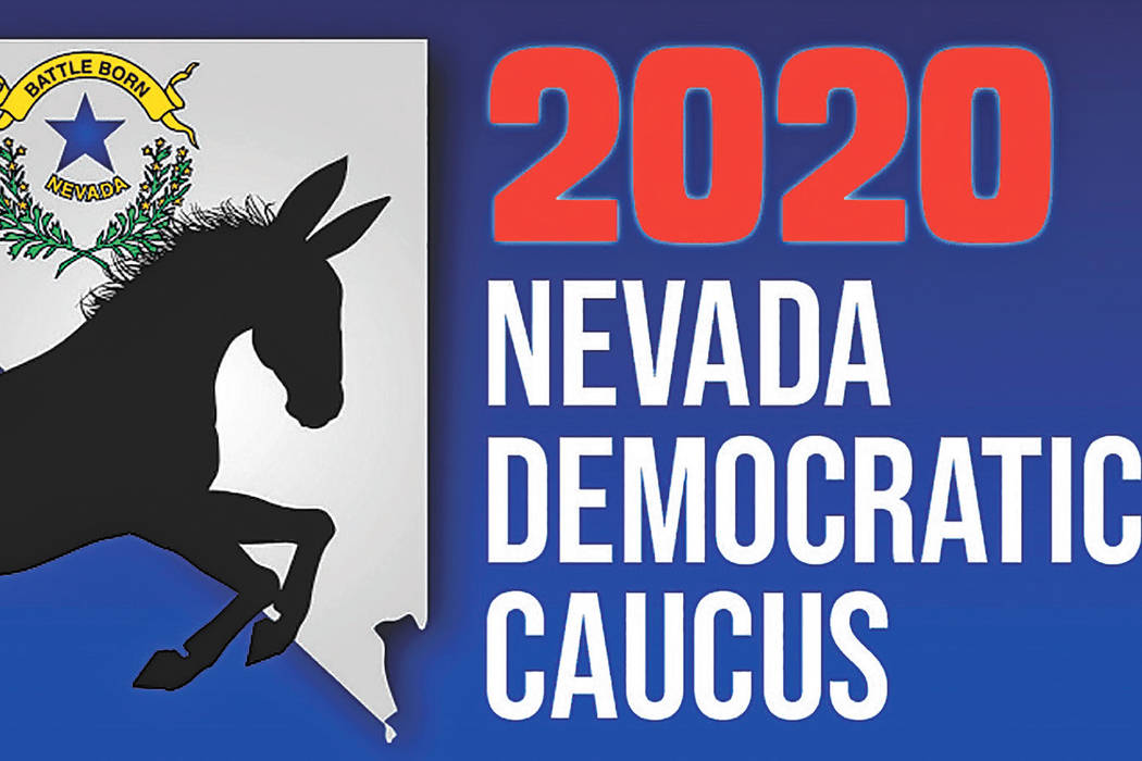 Heather Ruth/Pahrump Valley Times The 2020 Nevada Democratic Caucus is set for Saturday, Feb. 22.
