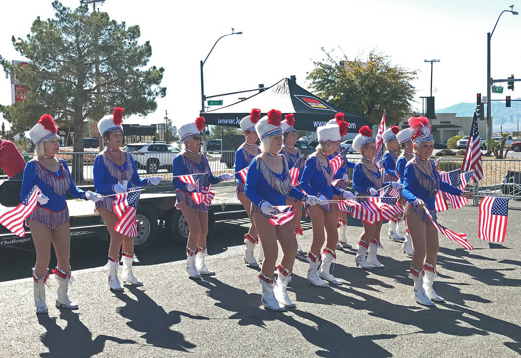 Robin Hebrock/Pahrump Valley Times The events on Feb. 23 were capped off by a patriotic perform ...