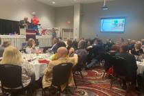 Jeffrey Meehan/Pahrump Valley Times Republicans gathered for the 41st Annual Lincoln Day Dinne ...