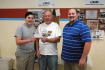 Horace Langford Jr./Pahrump Valley Times The Pahrump Valley United Methodists Men presented the ...