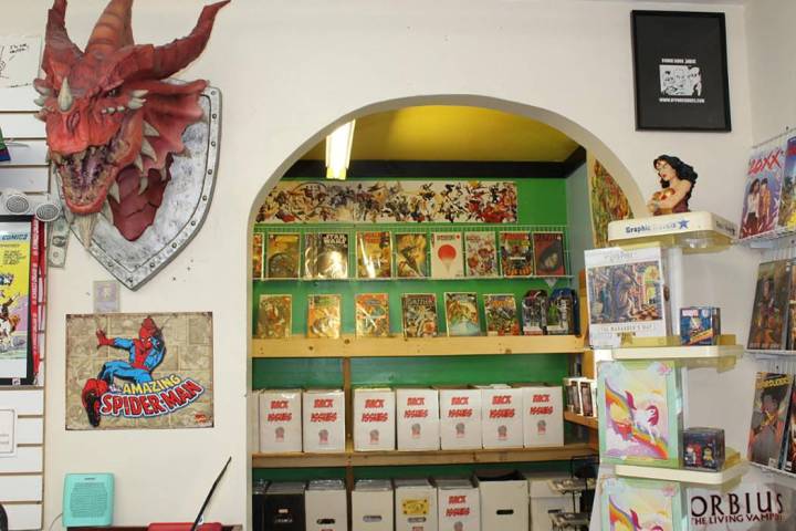 Alyssa Greenway/Special to the Pahrump Valley Times Hypno Comics at 111 S. Frontage Road in Pah ...