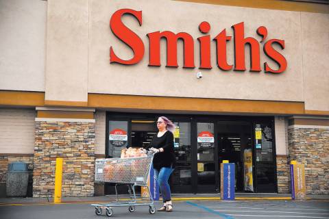 The Smith's grocery store at 850 S Rancho Dr, in Las Vegas, Friday, March 1, 2019. Smith’s is ...