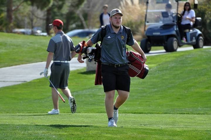 Horace Langford Jr./Pahrump Valley Times Pahrump Valley senior Koby Lindberg's 166 was the best ...