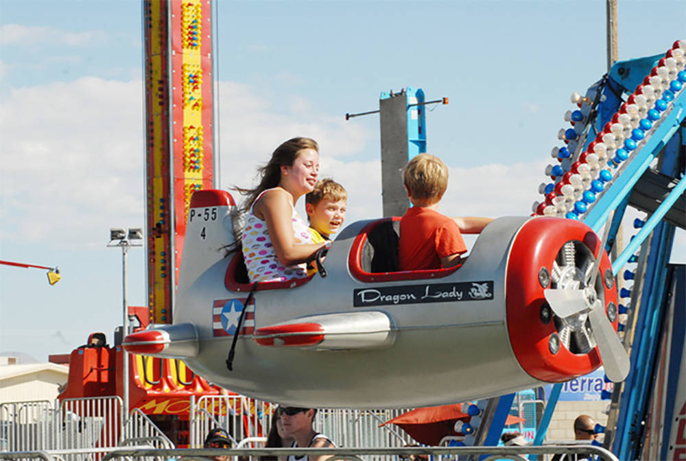 Special to the Pahrump Valley Times The carnival portion of the Pahrump Fall Festival is one of ...