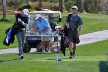Horace Langford Jr./Pahrump Valley Times The Pahrump Valley High School boys golf team opened S ...