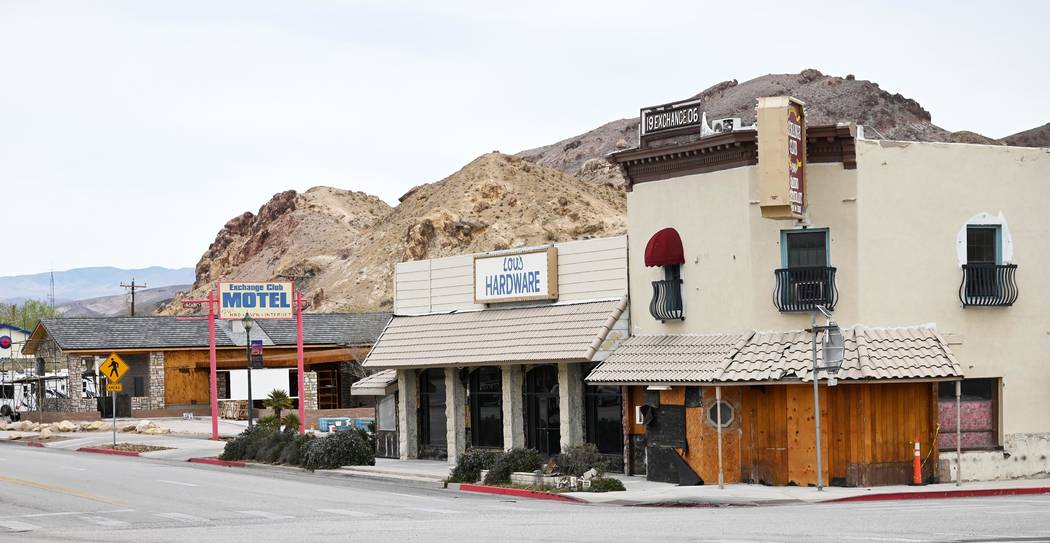 Richard Stephens/Special to the Pahrump Valley Times Part of the building once housed Andre’s ...