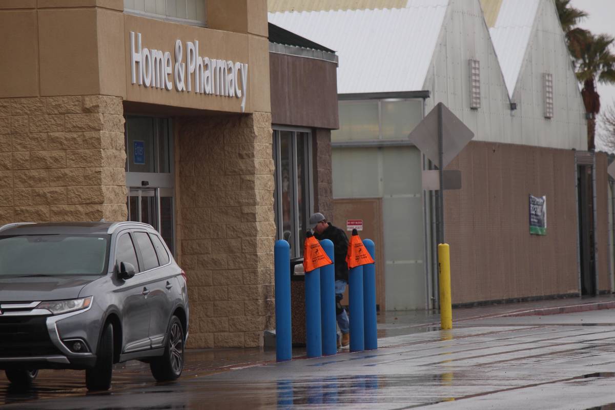Jeffrey Meehan/Pahrump Valley Times file The Walmart on Highway 160 in Pahrump has changed its ...