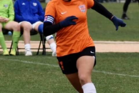 Danny Coleman/Special to the Pahrump Valley Times Rosemary Clarke Middle School student Paris C ...