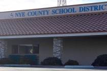Jeffrey Meehan/Pahrump Valley Times The Nye County School District Southern District office at ...