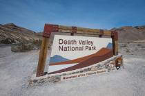 Richard Brian/Special to the Pahrump Valley Times Death Valley National Park remains open but s ...