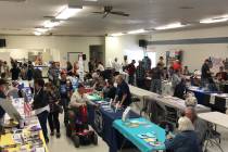 Robin Hebrock/Pahrump Valley Times The Bob Ruud Community Center was packed on Friday, March 6 ...