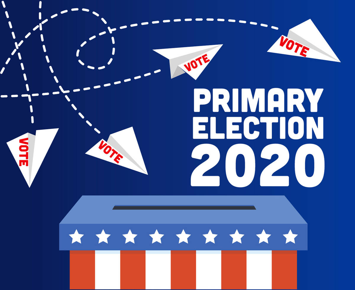 Heather Ruth/Pahrump Valley Times The 2020 primary election is set for June 9 and voters in Nev ...