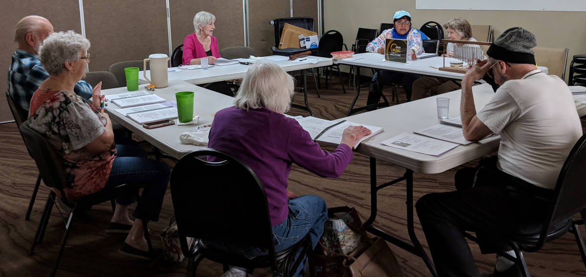 Special to the Pahrump Valley Times This photo shows attendees at Friends Day Out in Pahrump. W ...