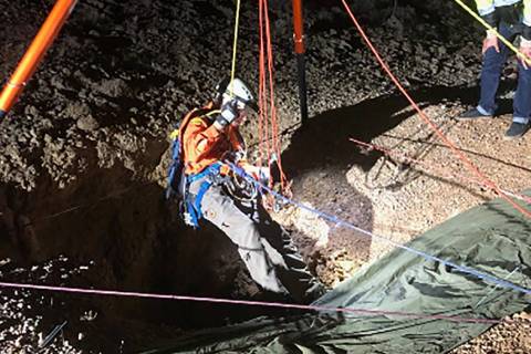 Special to the Pahrump Valley Times Search and Rescue crews were dispatched to Inyo County in t ...