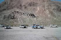 Special to the Pahrump Valley Times The body of a deceased female was discovered inside a white ...