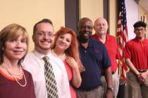 Jeffrey Meehan/Pahrump Valley Times THis file photo shows the team that had been working to bri ...