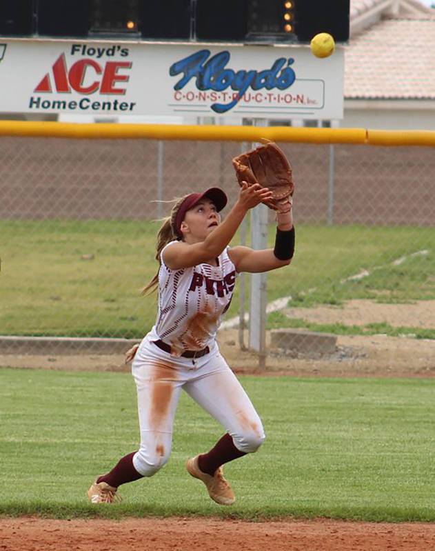 Pahrump Valley Times file Skyler Lauver and the Pahrump Valley High School softball team would ...