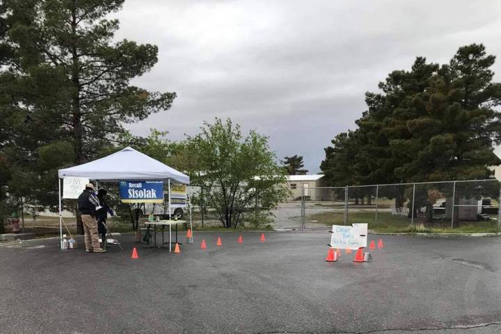 Special to the Pahrump Valley Times Fight for Nevada volunteers will be at the cul-de-sac on Ye ...