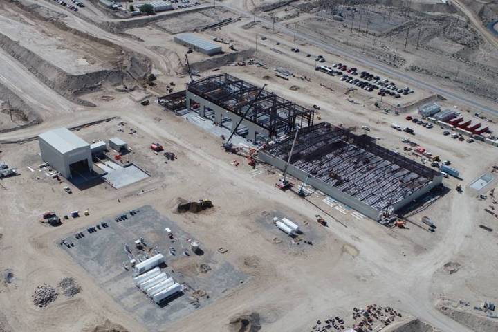 Round Mountain Gold photo Construction of the $445 million Phase W project began shortly after ...