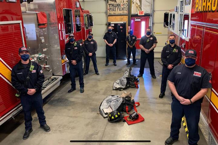 Special to the Pahrump Valley Times Scott Lewis, director of Emergency Management in Pahrump, s ...