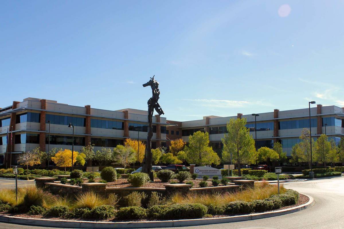 The College of Medicine will be based on Roseman University's Summerlin campus. (Roseman Univer ...