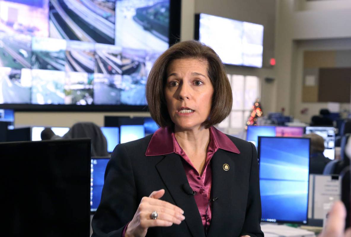 Sen. Catherine Cortez Masto, D-Nev. Bizuayehu Tesfaye Las Vegas Review-Journal @bizutesfaye