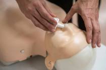 Loren Townsley/Las Vegas Review-Journal Training in the use of Naloxone can give residents the ...