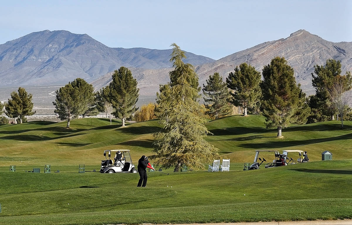 Horace Langford Jr./Pahrump Valley Times Restrictions on outdoor activities, including golf, pi ...