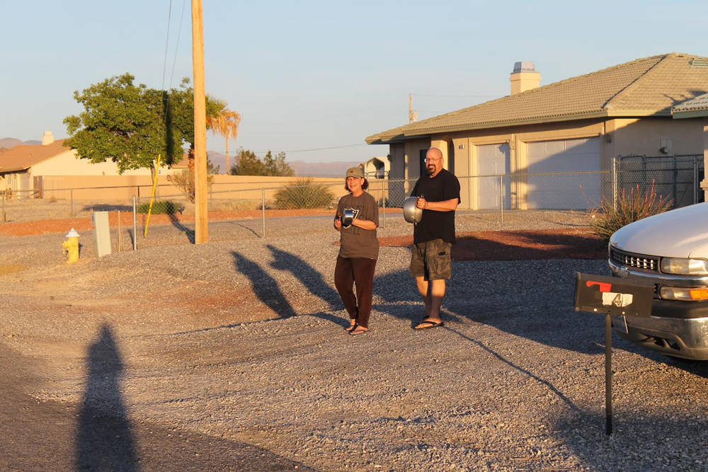 Special to the Pahrump Valley Times Bill Newyear's neighborhood was full of the ringing sounds ...