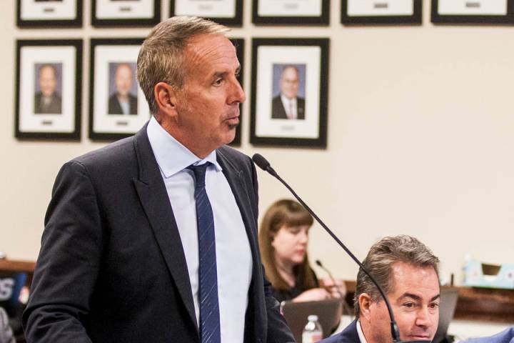 Patrick Connolly Las Vegas Review-Journal Thom Reilly, the newly appointed chancellor of the Ne ...