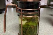 Terri Meehan/Special to the Pahrump Valley Times When brewed together Lemon Balm, Lemon Verbena ...