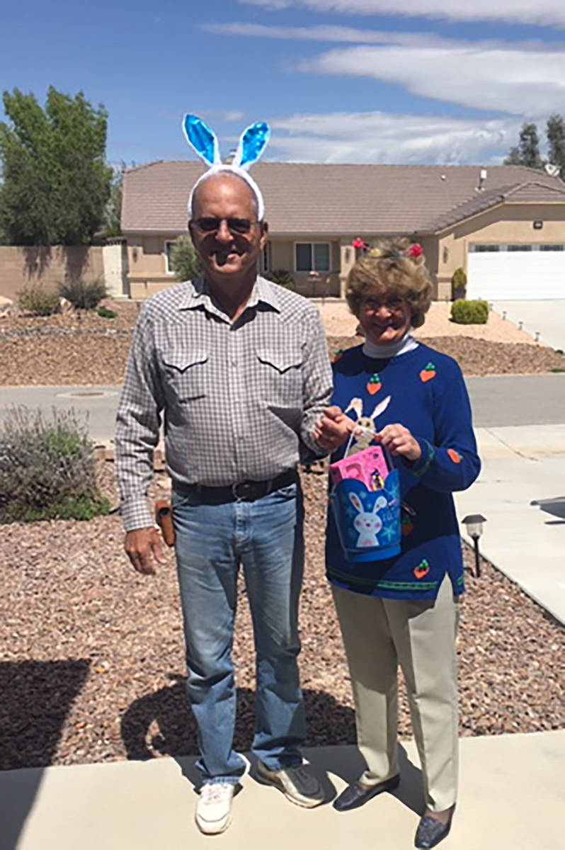 Special to the Pahrump Valley Times John Porn, at left, was said to have thought his wife Janet ...
