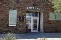 Selwyn Harris/Pahrump Valley Times The Nye County Sheriff's Office reopened for day-to-day busi ...