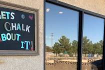 Lets Chalk About It!/Special to the Pahrump Valley Times Lets Chalk About It! is a locally own ...