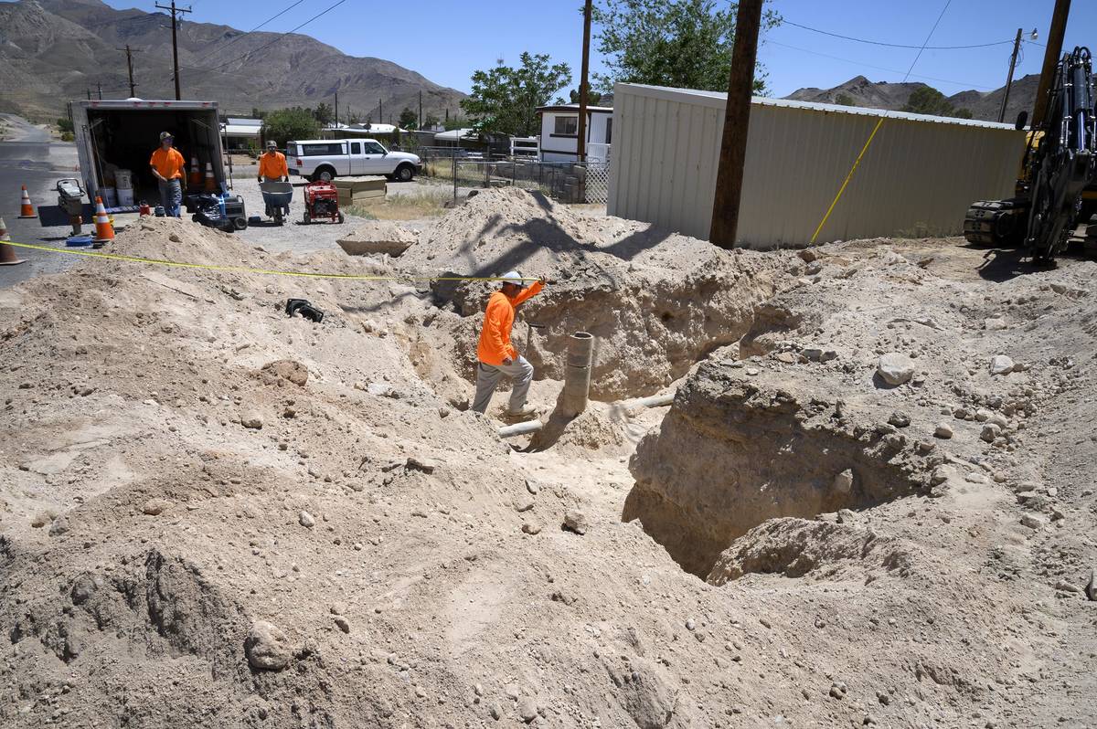 Richard Stephens/Special to the Pahrump Valley Times The failure of the valves, and the need t ...