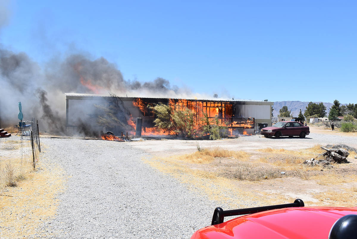 Special to the Pahrump Valley Times On May 24th fire crews were dispatched to the 1100 block of ...