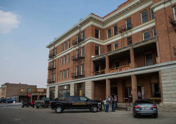Chase Stevens/Special to the Pahrump Valley Times The historic Goldfield Hotel offered tours d ...
