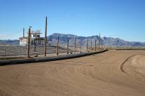 Horace Langford Jr./Pahrump Valley Times Pahrump Valley Speedway off of East Basin Avenue has b ...