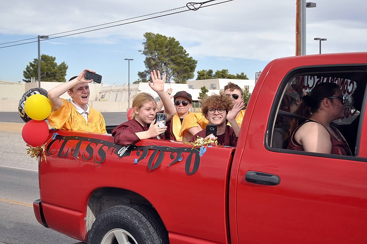 Horace Langford Jr./Pahrump Valley Times On Friday, May 29 PVHS graduates and their families to ...