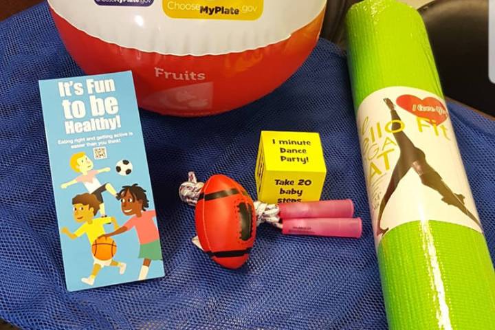 Special to the Pahrump Valley Times This photo, provided by program organizers, shows the items ...