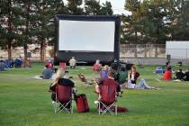 Horace Langford Jr./Pahrump Valley Times Taken Saturday, June 6, this photo shows attendees gat ...