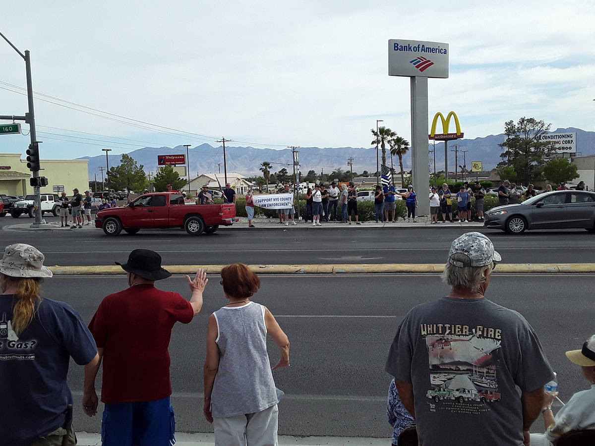 Selwyn Harris/Pahrump Valley Times Co-organizer Gary Marchinke said he was pleased with the tur ...