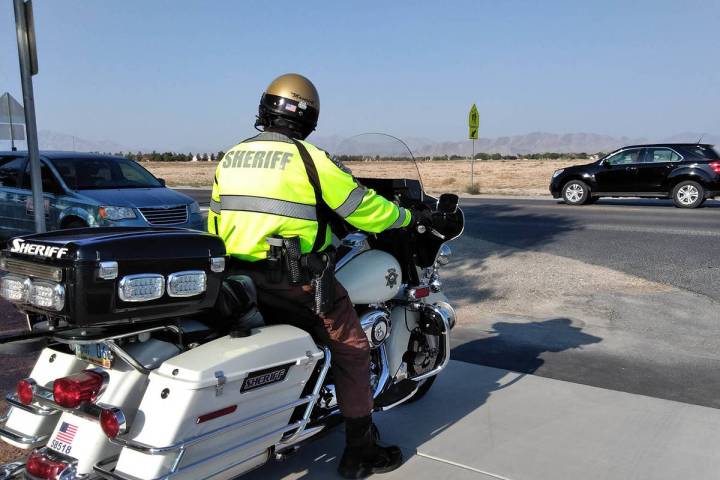 Selwyn Harris/Pahrump Valley Times The Nevada Highway Patrol is joining forces to increase high ...