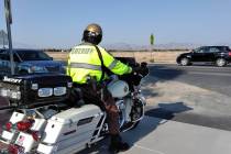 Selwyn Harris/Pahrump Valley Times The Nevada Highway Patrol is joining forces to increase high ...
