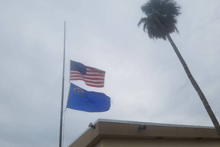 David Jacobs/Pahrump Valley Times In addition to the proclamation, Sisolak signed an executive ...
