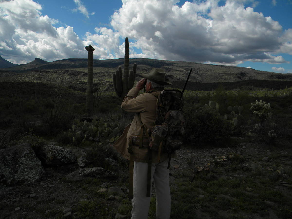 Special to the Pahrump Valley Times Optics are as important on some hunts as the rifle, especia ...