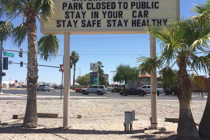 Robin Hebrock/Pahrump Valley Times The town of Pahrump's fireworks show is set for 9 p.m. on Sa ...