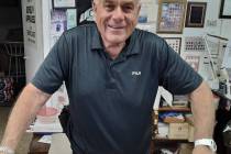 Selwyn Harris/Pahrump Valley Times Pahrump business owner Marty Greenfield is using his jewelry ...