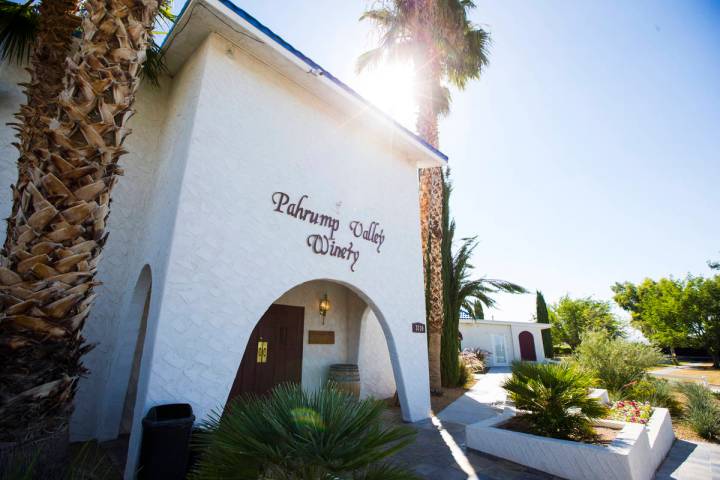 Chase Stevens/Las Vegas Review-Journal Pahrump Valley Winery on Friday, July 28, 2017. The win ...